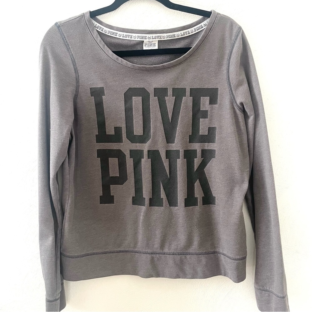 VS PINK Gray Sweatshirt